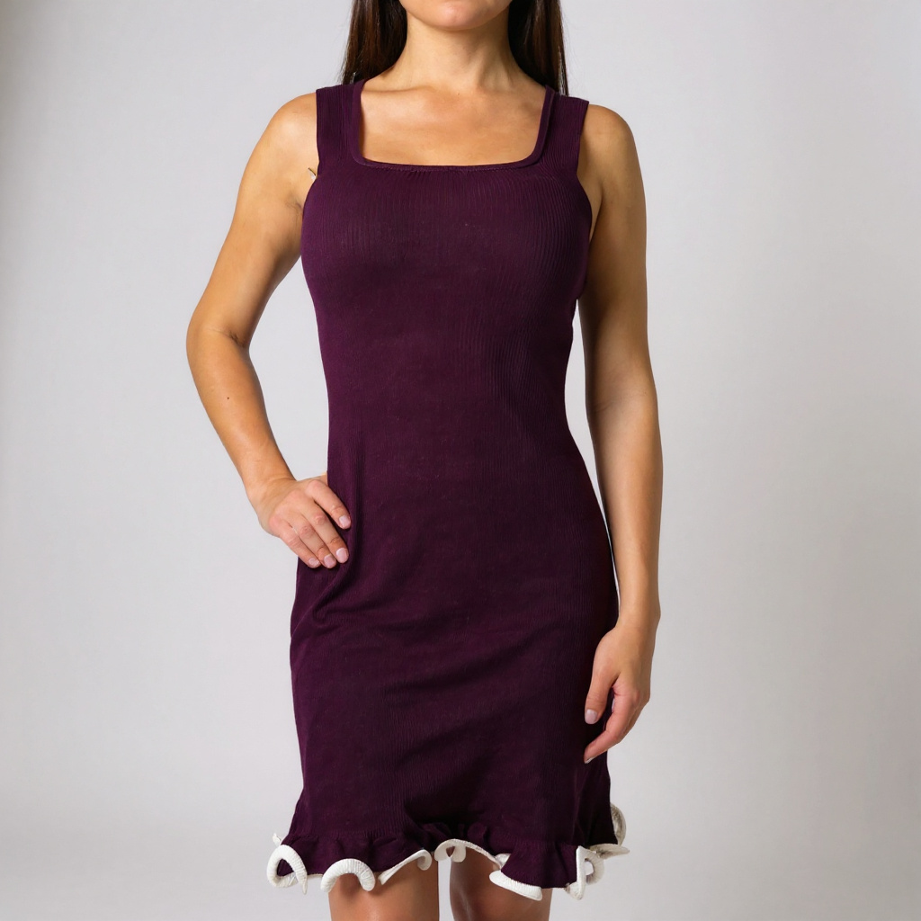 Chices Damenkleid in edlem Bordeaux mit femininen Rüschen-Details – ideal für Sommerpartys, elegante Dinner oder Alltags-Looks. Luftiges, tailliertes Kleid, erhältlich bei CasinoFashion in Winterthur.